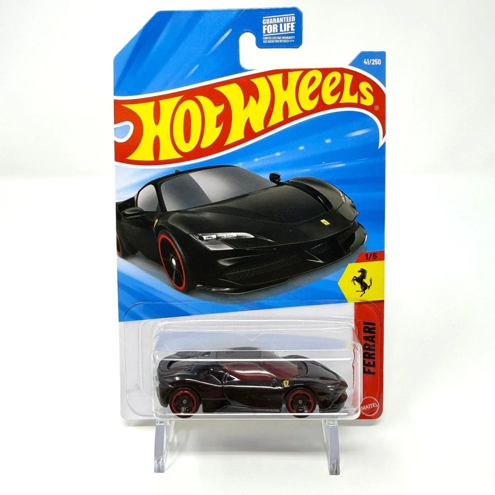 Hot Wheels Ferrari SF90 Stradale Diecast Car Mainline Black 1:64